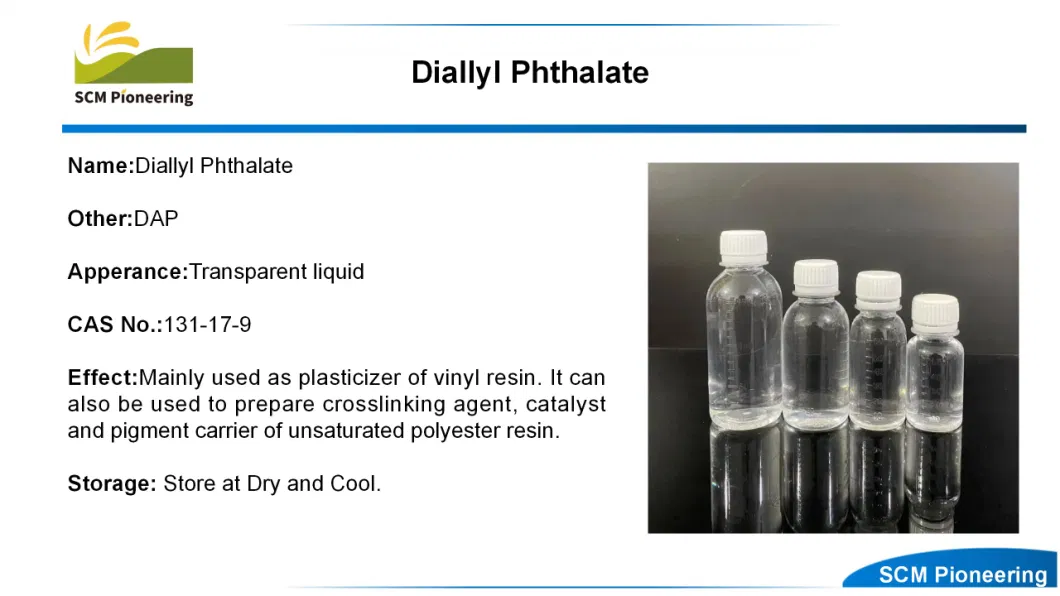 Industrial Grade Reagent DAP Diallyl Phthalate CAS 131-17-9